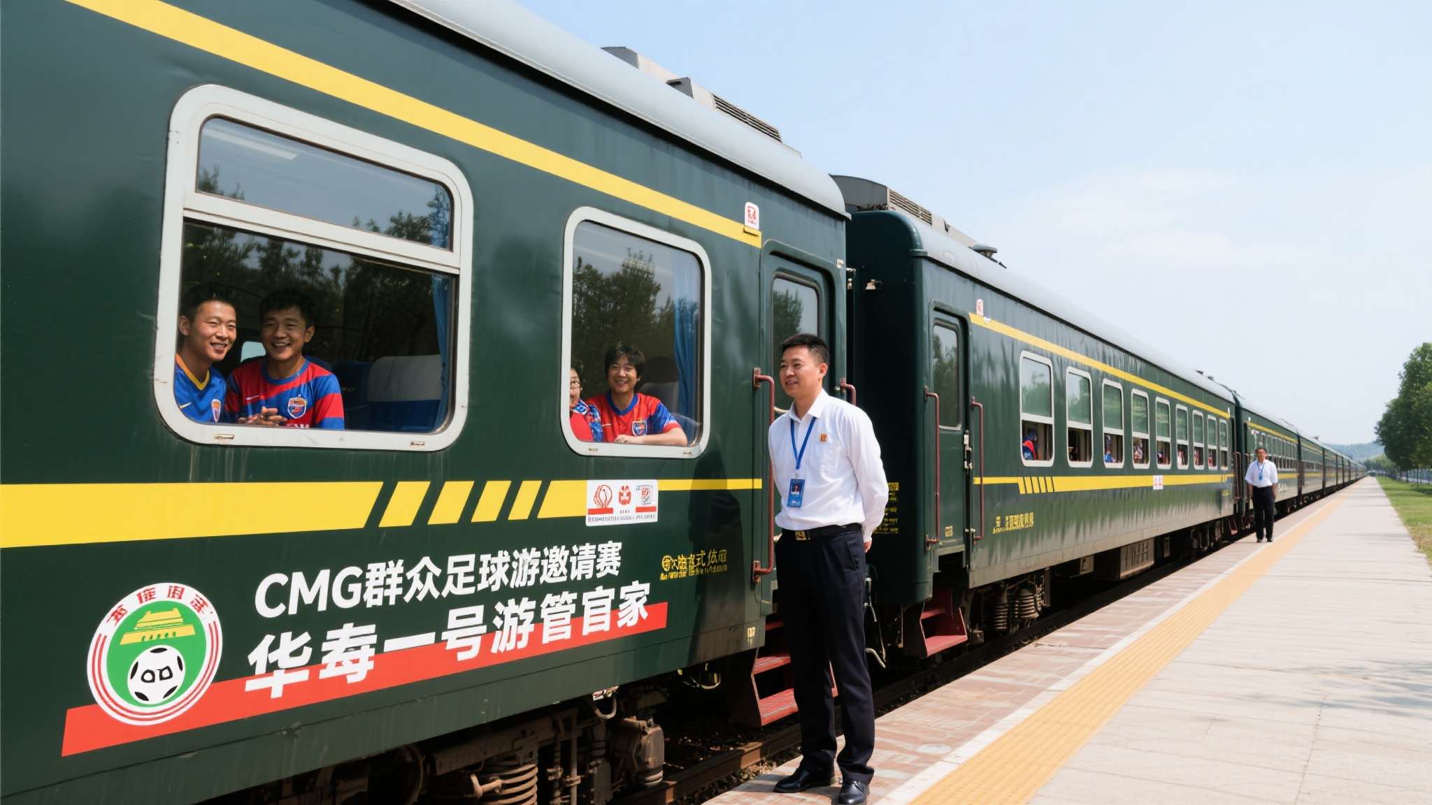 cmg群众足球邀请赛回放 本文以CMG群众足球邀请赛齐鲁一号游览火车提供球迷管家服务为主题,通过深度剖析这